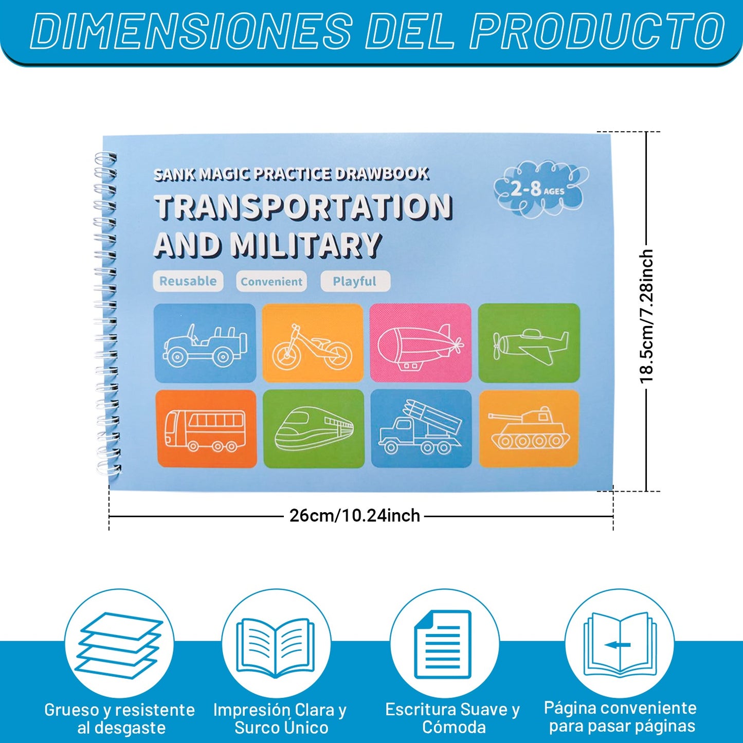 SET DE CUADERNOS MAGICOS