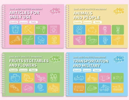 SET DE CUADERNOS MAGICOS