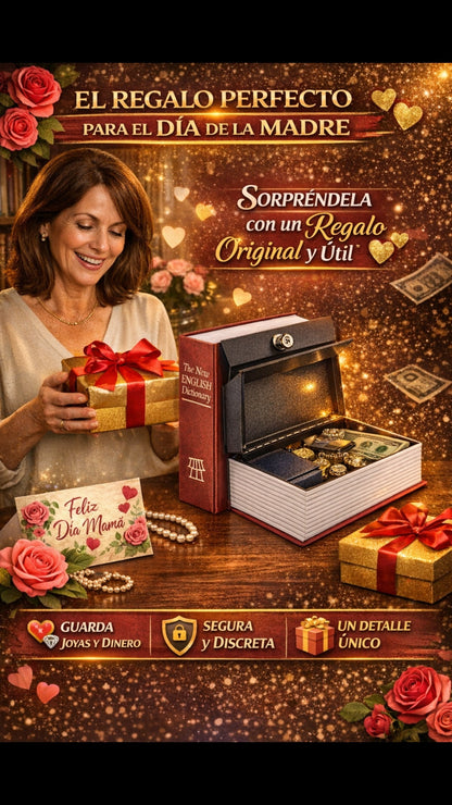 Caja  fuerte con forma de libro🔥