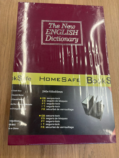 Caja  fuerte con forma de libro🔥