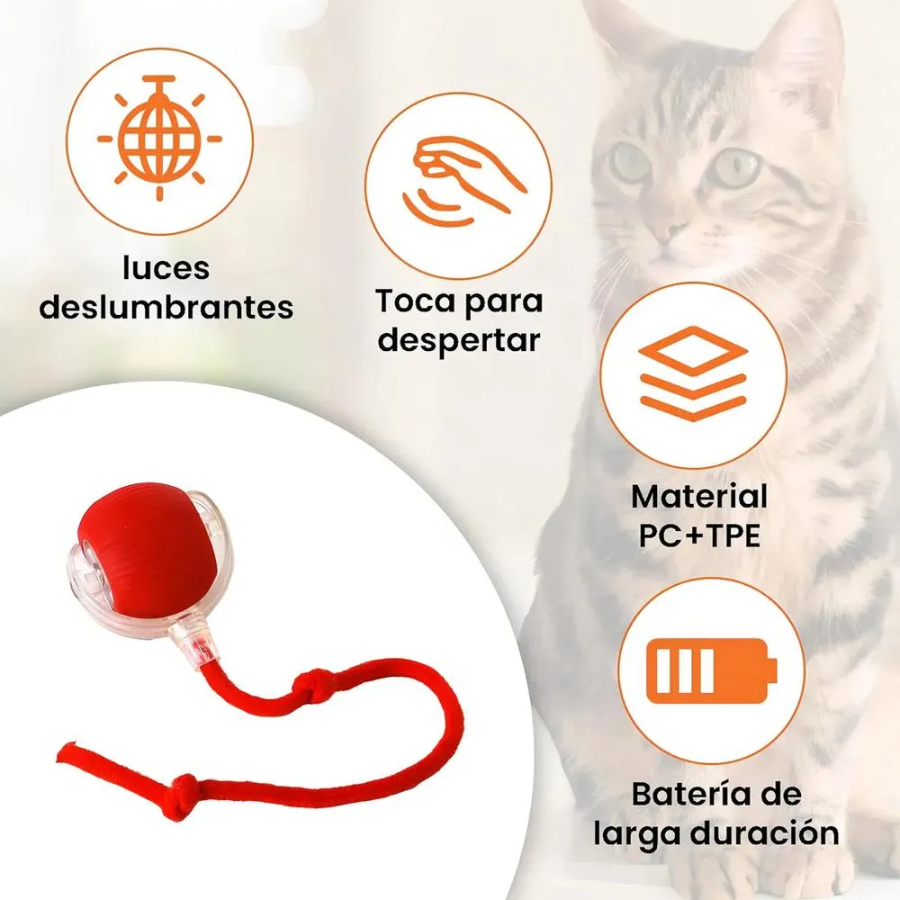 Pelota Interactiva Mascotas