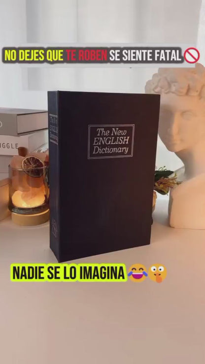 Caja  fuerte con forma de libro🔥